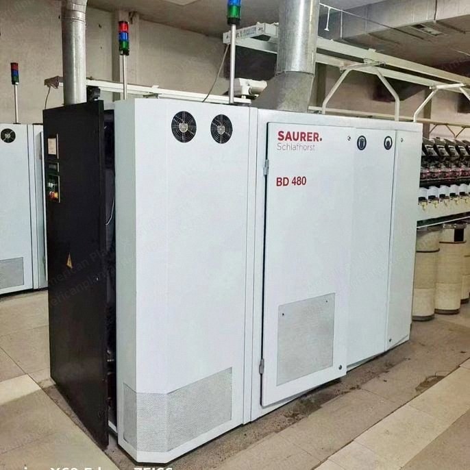 Saurer, BD480, 2018, Open End Spinning Machine, 416 to 480 Rotors, No Robot