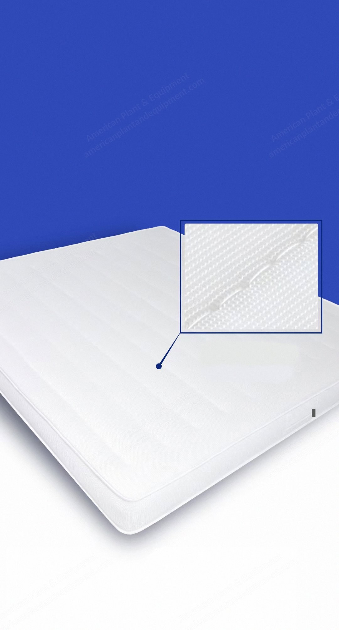 NovaStar, MA174, Polymat Laminated Crib Mattresses, 6 Layers, 1320x710x140mm