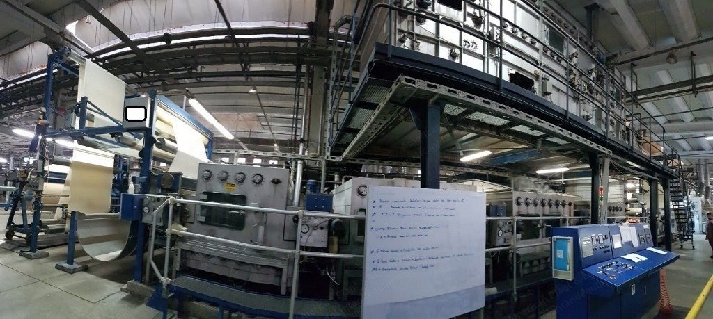 Brugman Continuous Bleaching Machine, 1998, 1800mm Working Width, 2+4 Washing Tanks