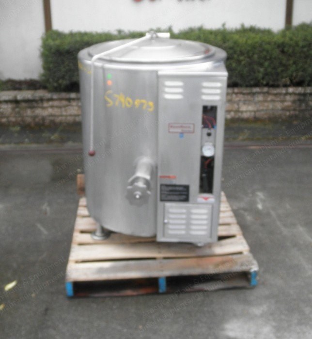 Southfield, KSLG-40, 40 Gallon, Gas-Fired, Stainless Steel Jacketed Kettle