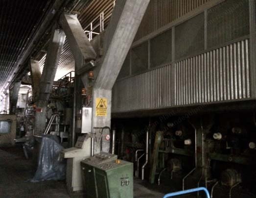 Fourdrinier 2-Layer Paper Machine, 1965, 2450mm Width, 227 TPD Capacity