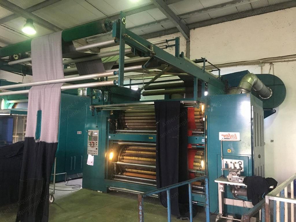 Lafer, GRI 90, 2000, Double Drum Raising Machine, 2400mm Working Width, 2 Drums, 24+24 Cylinders