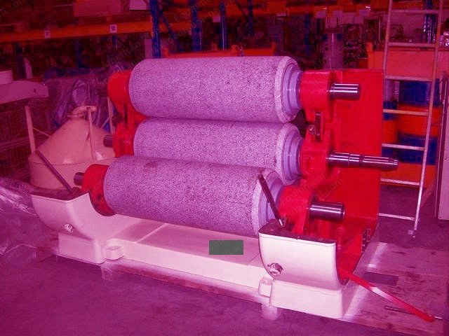 Bauermeister, DW 51, 3 Granite Rollers, 1000x400mm, 35 kW