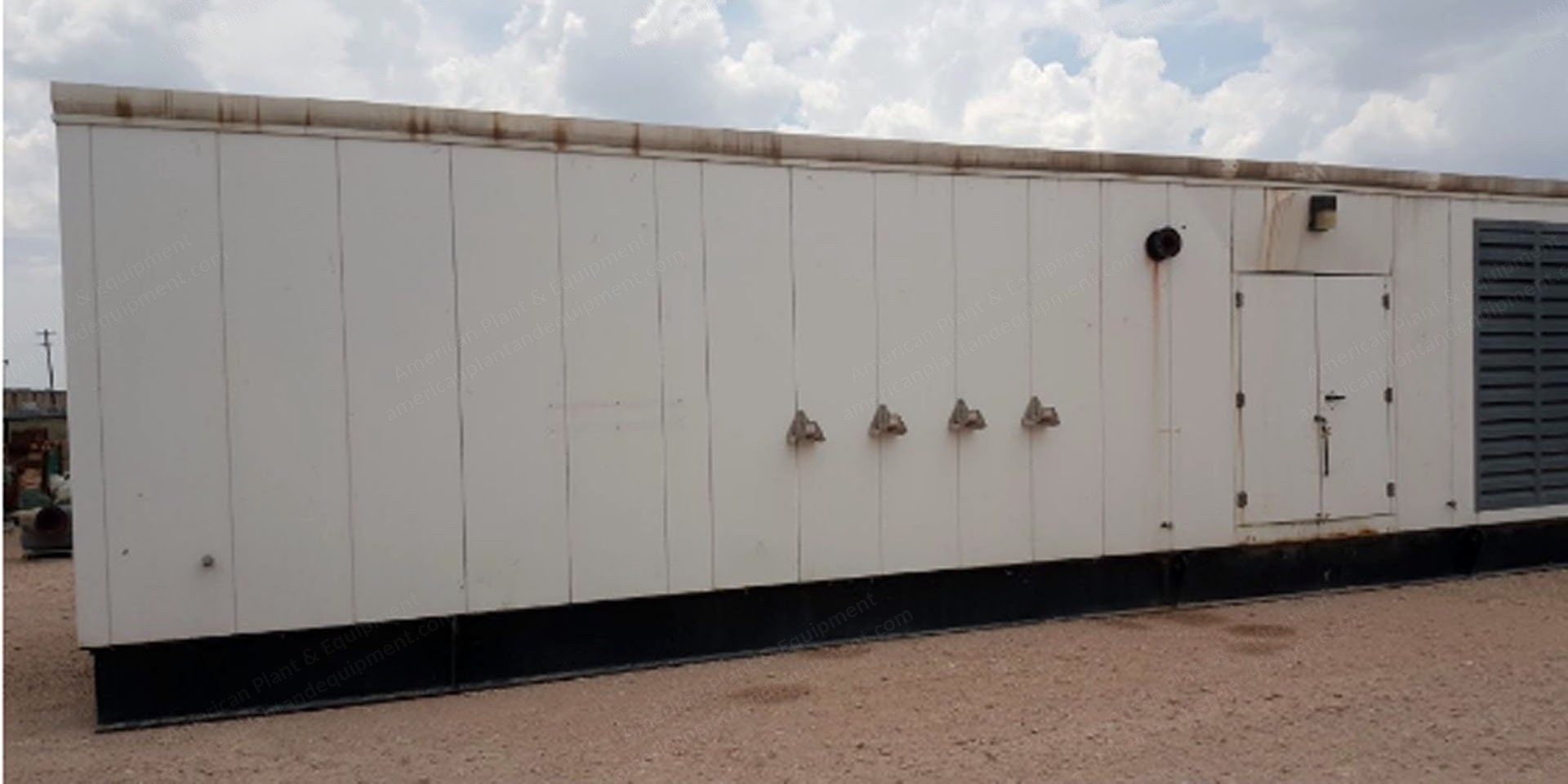 Caterpillar, G3520, Generator Set Enclosure