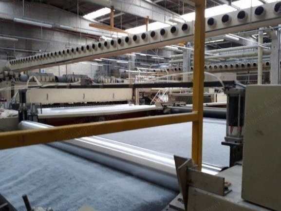 Cross-Lapper, Input 2500mm, Output 3800mm, 1990s, 60 m/min