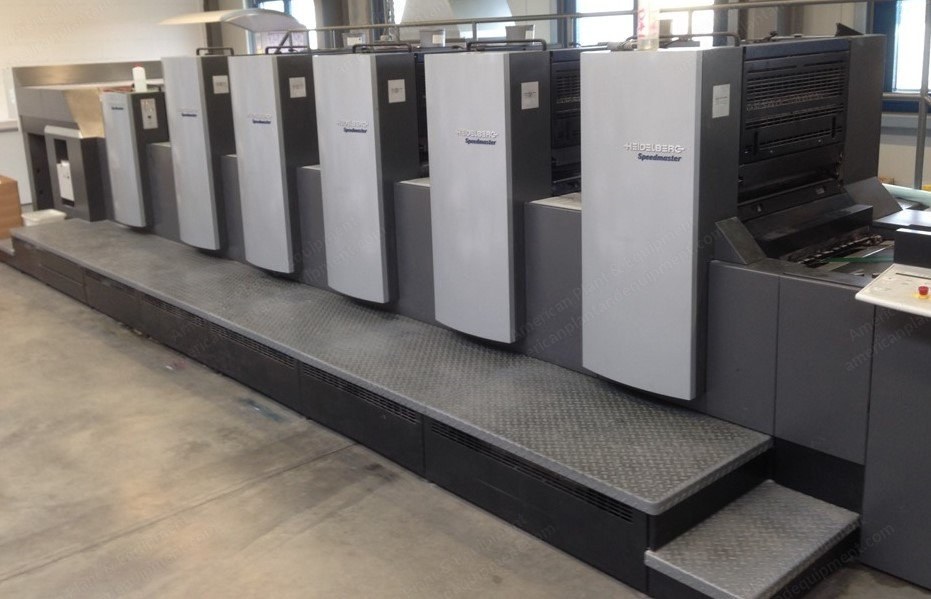 Heidelberg, Speedmaster 74 5HL, 2011, 530x740mm, 5 Colors, High-Pile Delivery