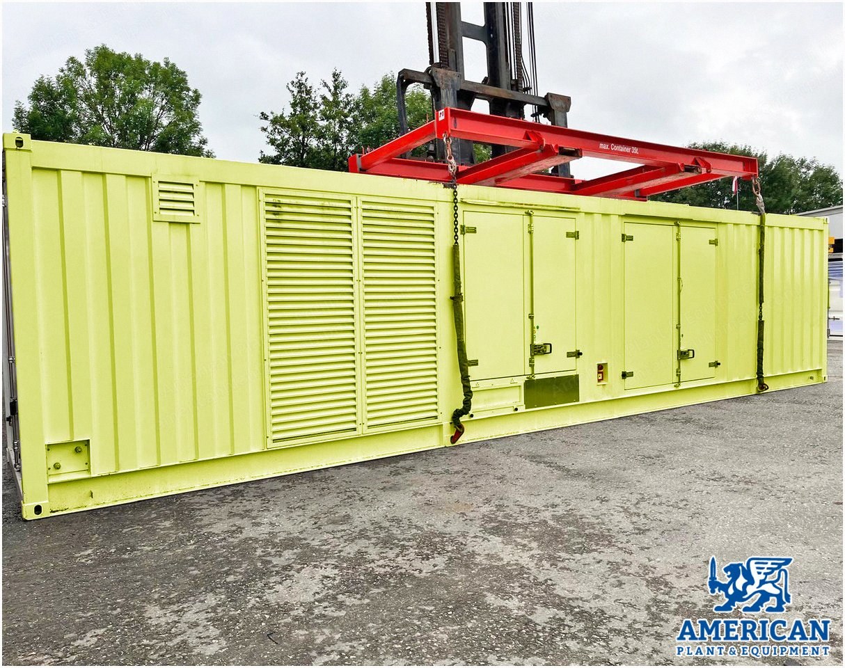 MTU, 16V4000G63, 2015, 2250 kVA, 400V, 50/60Hz, Containerized Power Generator