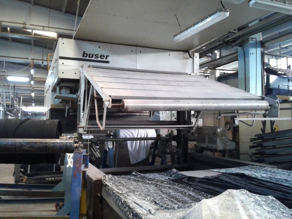 Buser Flat Bed Printing Machine, 1991, 2400mm Width, 12 Colors