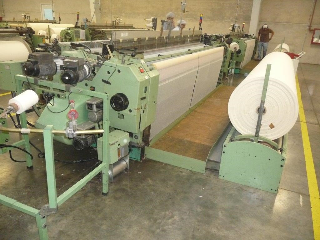 Sulzer, P7100 B390, Working Width 3900mm, Cam Motion, Batching Motion