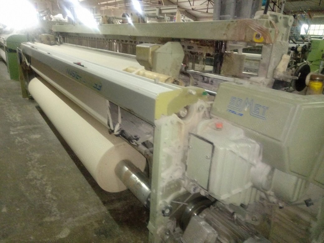 Somet, SM 93, 1988 to 1990, Rapier Looms, 2800mm Working Width, Cam and Dobby