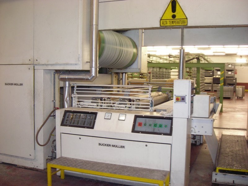 Sucker Muller, WE-10, 1988, Sizing Machine, 3200mm Head Width, 2 Sizing Boxes