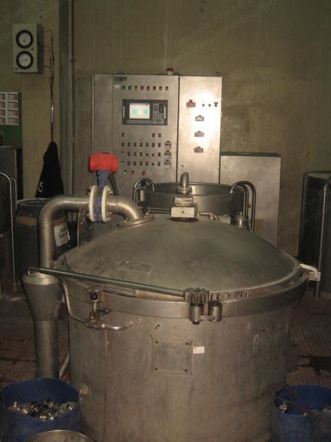 Techninox, Yarn Dyeing Machine, 2005, High Temperature, 120 kg Capacity, 144 Cones, Sedomat 5000 Controls