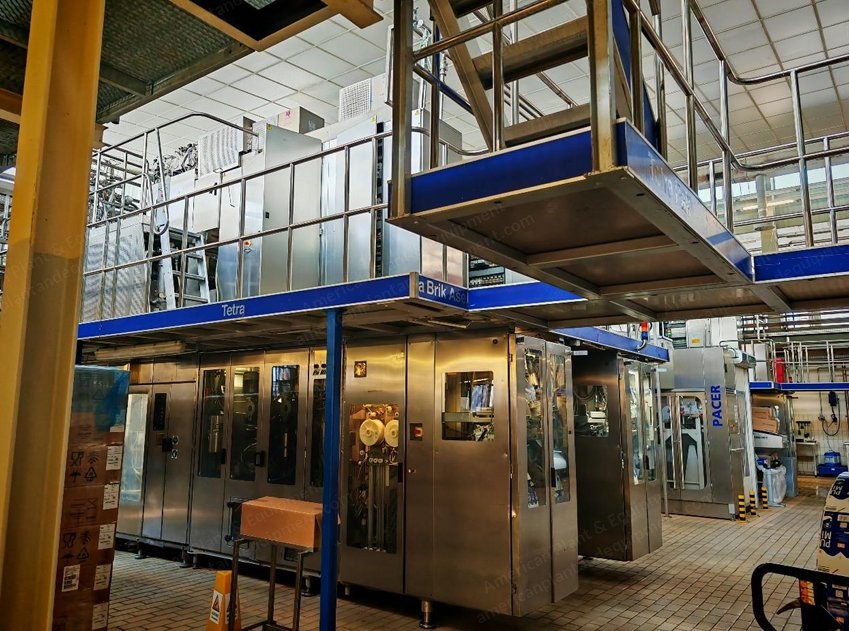 Tetra Pak, A3 Flex, 2004, Aseptic Filling Line, 1000 ml Slim Format