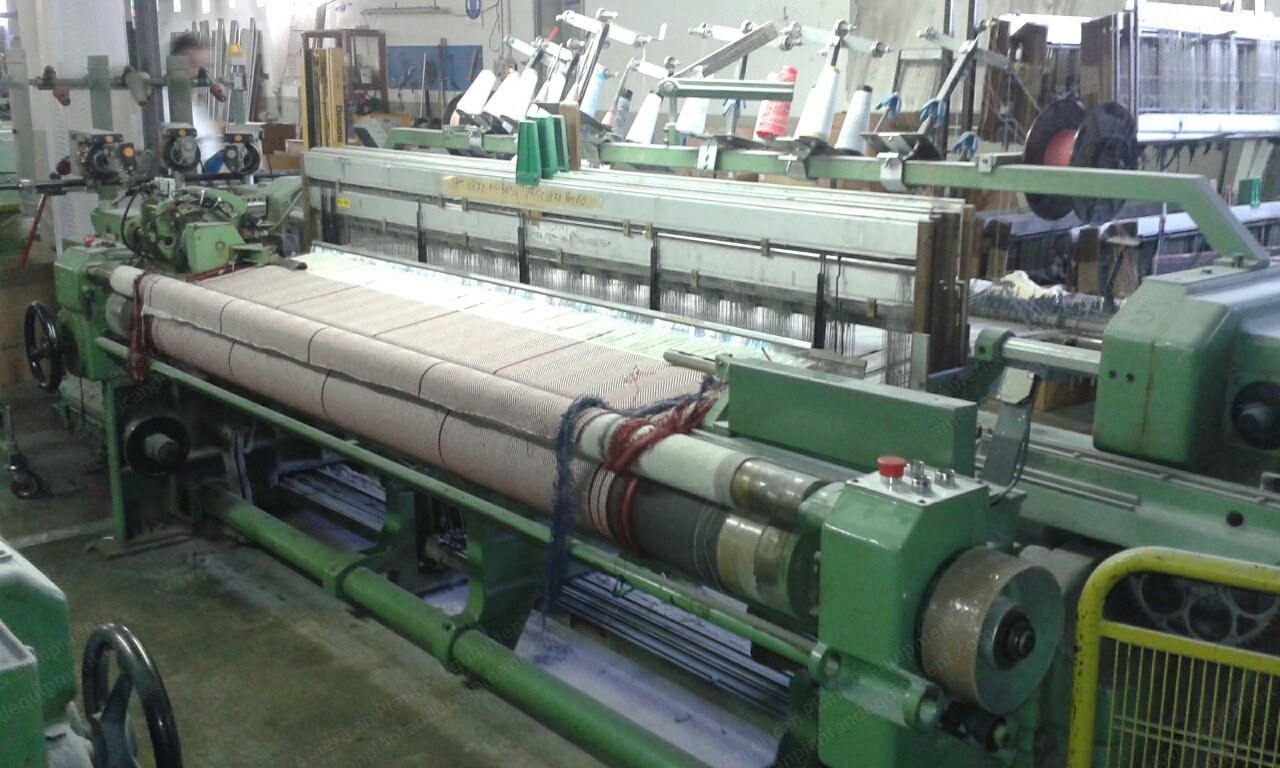 Nuovo Pignone, TP300, 1984, 2300mm, 8 Colors Rapier Looms & Comat Sectional Warper