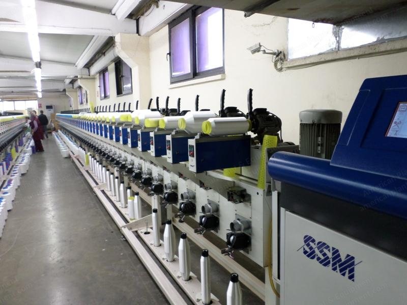 SSM, PW2, 2006, Polyester Yarn Winding Machine, 60 Positions