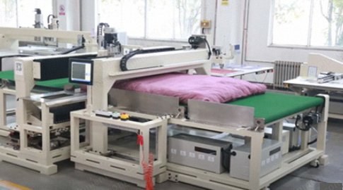 NovaStar, MU146, Computerized Bartacking Machine, Auto Feeding and Discharging System
