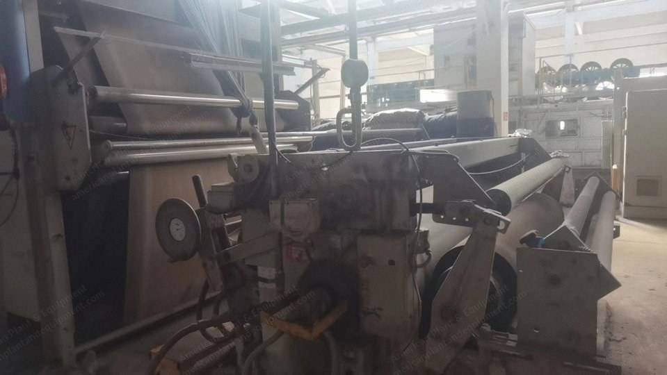 Monforts, Sanforizing Machine, 2002, Working Width 1800mm, Cylinder Diameter 230m, Rubber Blanket Thickness 55mm