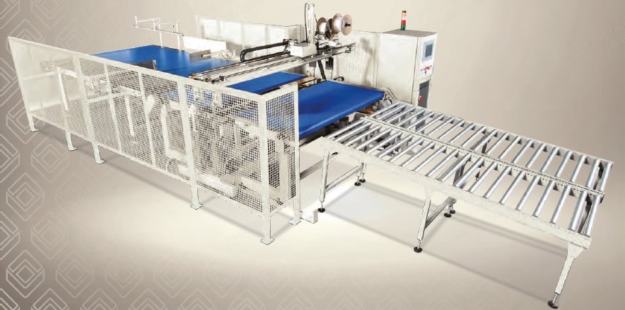 MPT Group, Auto-Tuft, Fully-Automatic Mattress Tufting Machine, Capacity 200 Mattresses per 8 Hours, Widths 2.5ft to 7ft