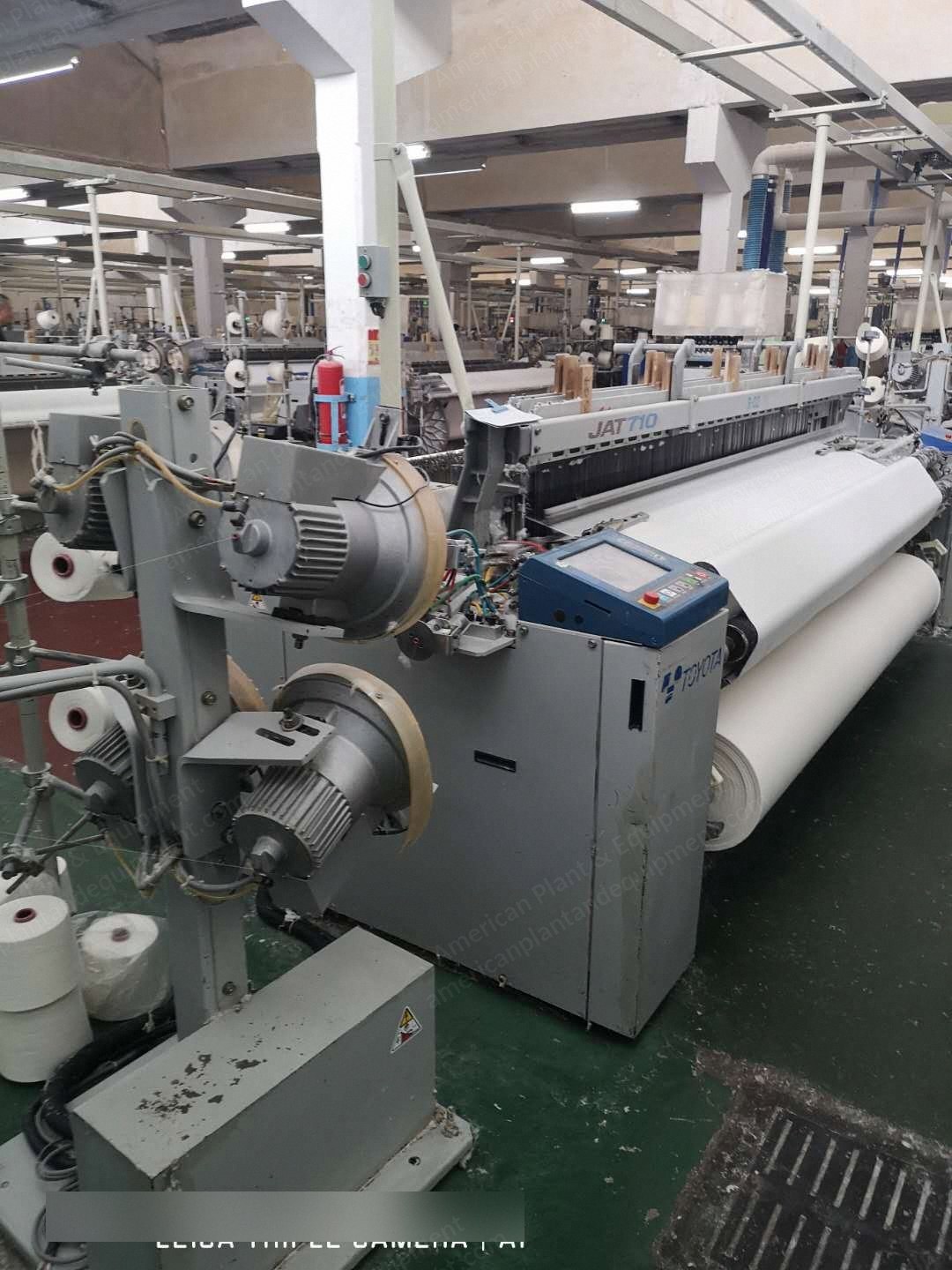 Toyota, T710, 2003 to 2006, Air Jet Loom, 2800mm Width, Dobby and Cam Shedding