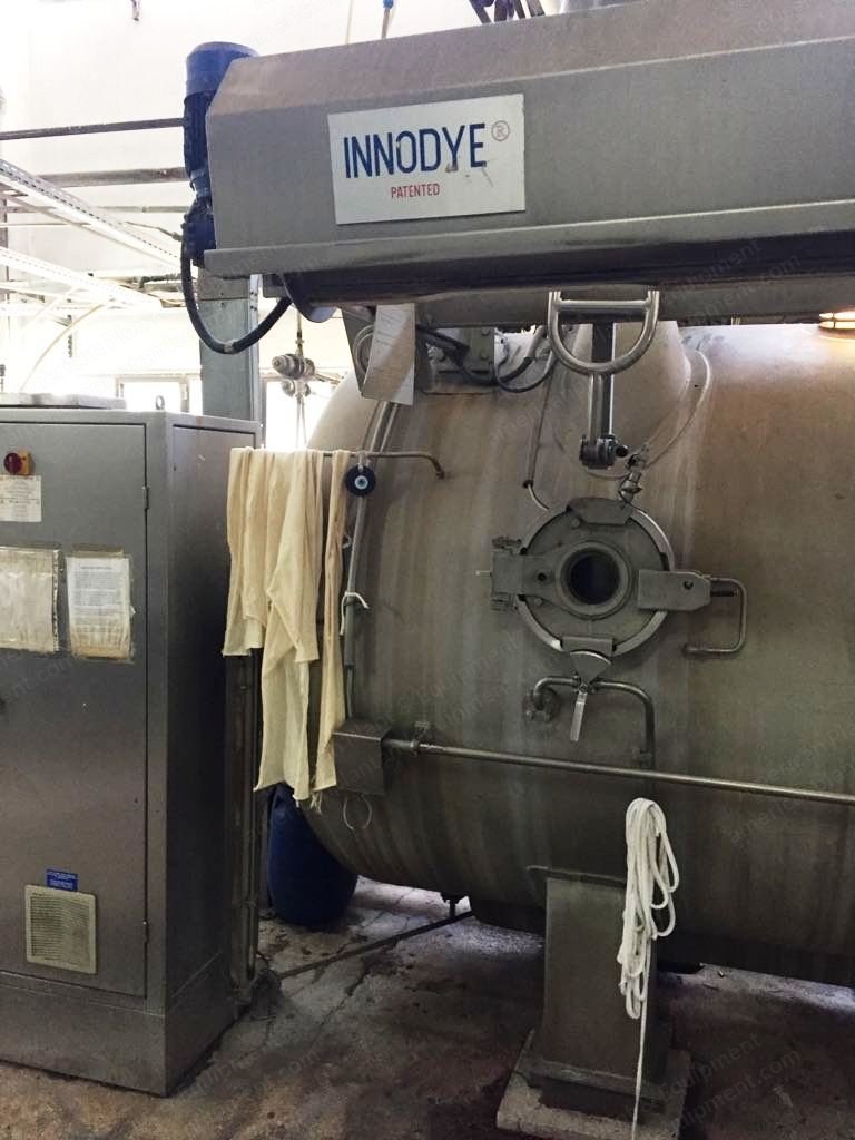 Brazzoli, Innodye & Innovat, 2004-2005, HT Fabric Dyeing Machines, 400kg and 600kg Capacity