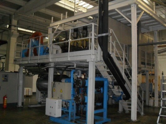 Adtech Provera Cast Film Extrusion Line, 1000mm, 3 Layers, 500 kg/h, 2008