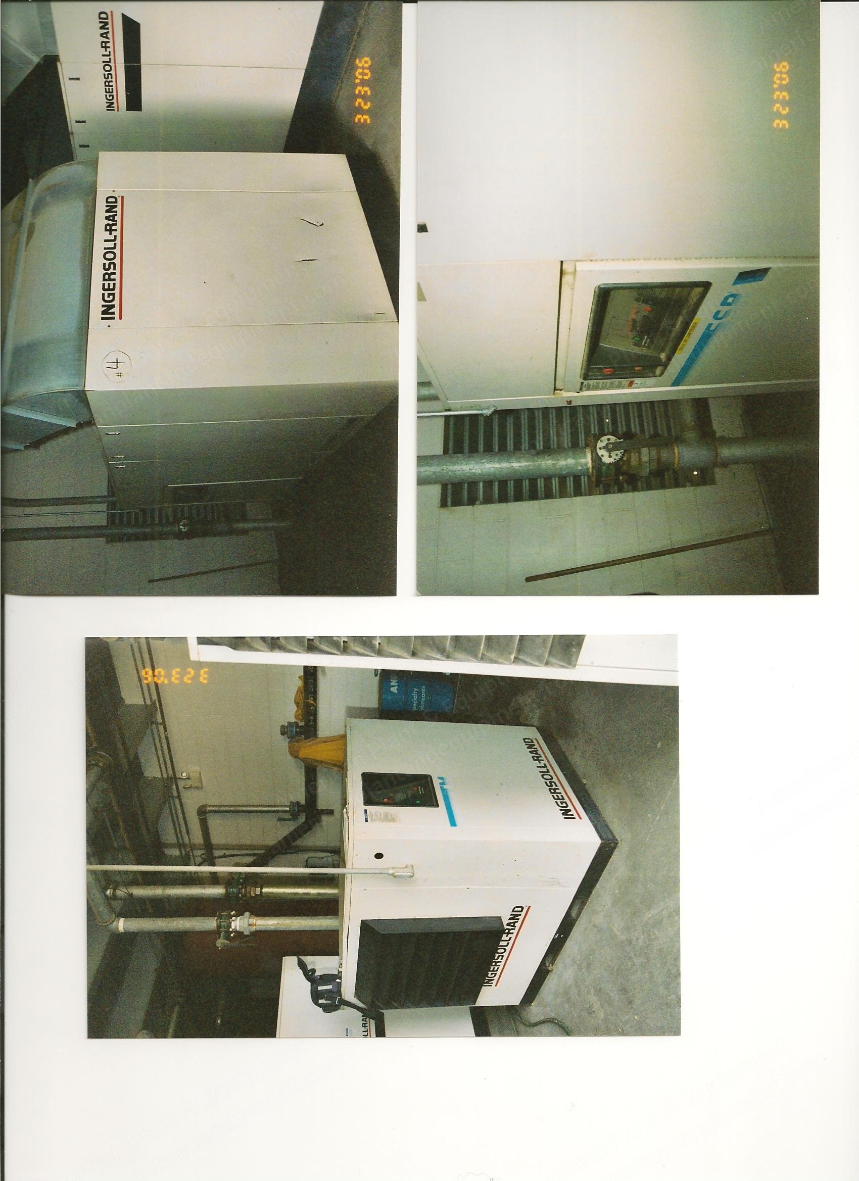 Ingersoll-Rand, SSR-150-2S, 150 HP, 610 CFM, Air Compressor and Air Dryer System