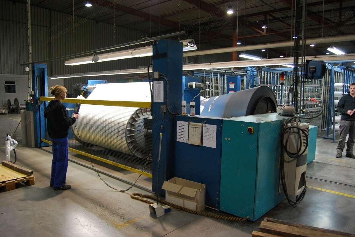 Benninger, Ben-Tronic 3000, 1998, Sectional Warper, 3000mm Working Width, 1250mm Beam Disc Diameter, 2 Warpcreels
