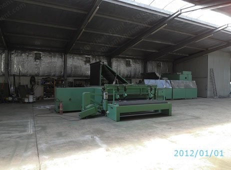 Befama, CU 612, Nonwoven Wadding Plant, 2200mm, 250 kg/h