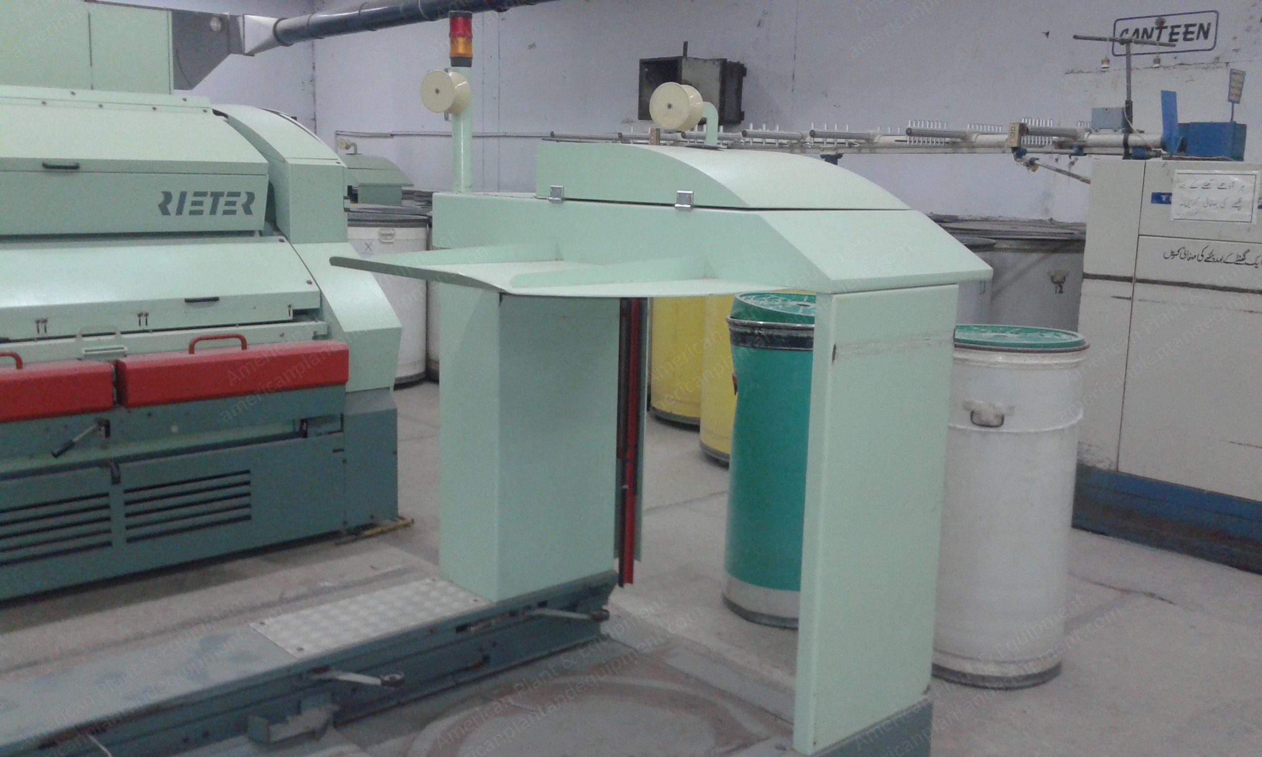 Rieter, C-60, 2006, Carding Machine, Can Size 40x42", with CBA Coiler