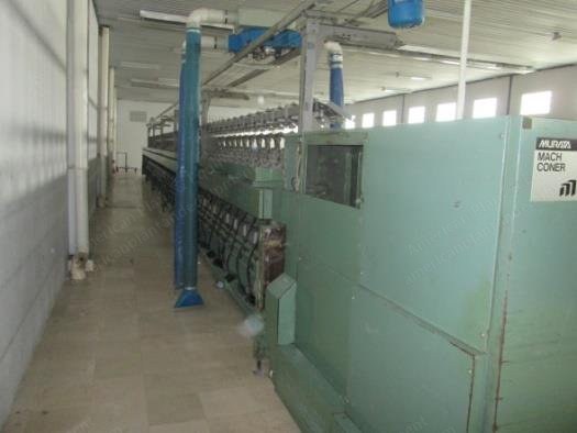 Murata, 7II, 1990, Conicity 5 to 57', Uster MK C15 Clearer, Steel Drum