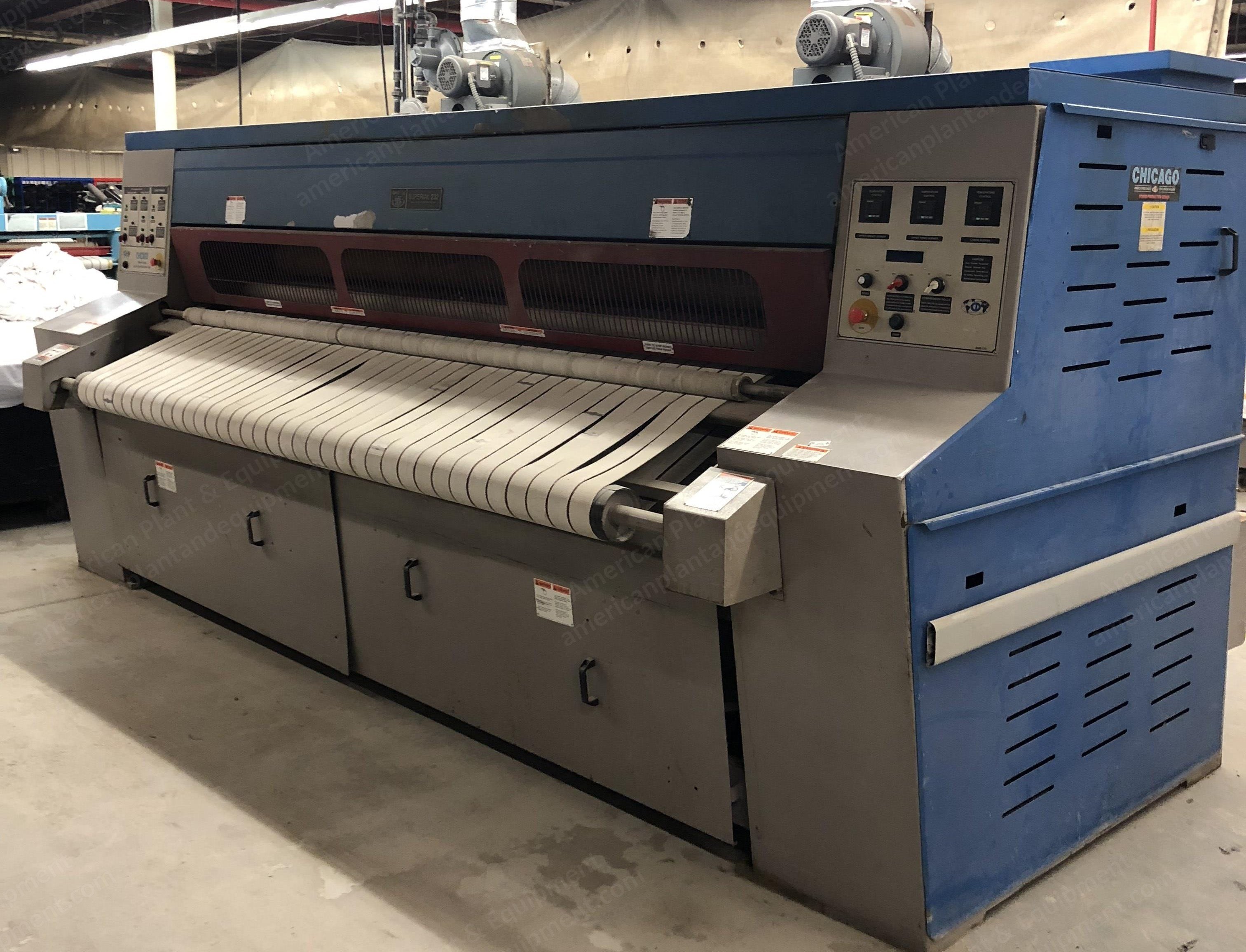 Chicago, Imperial 232, 2008, 2 Roll Gas Ironer, 240V