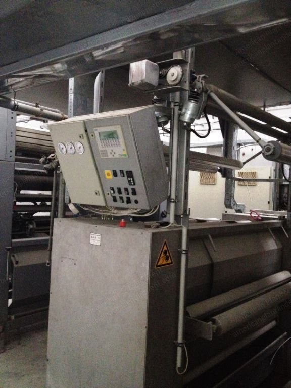 Babcock, 5881, 2002, Pad Roll Dyeing Machine, 78 Inches (2000mm) Width, 2 Horizontal Rubber Covered Pad Rolls