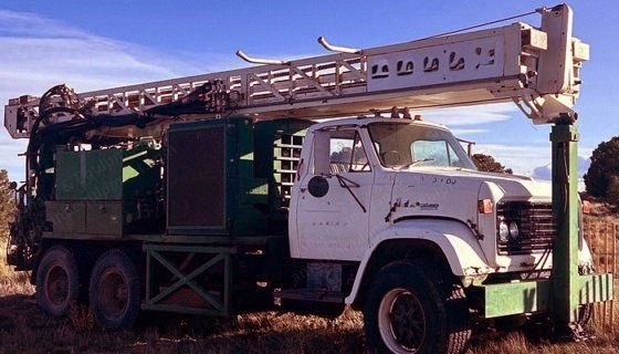Schramm, T64HB, 1978, LeRoi 600 CFM / 350 PSI Compressor, Detroit 8V71 NA Deck Engine, Mounted on GMC Truck