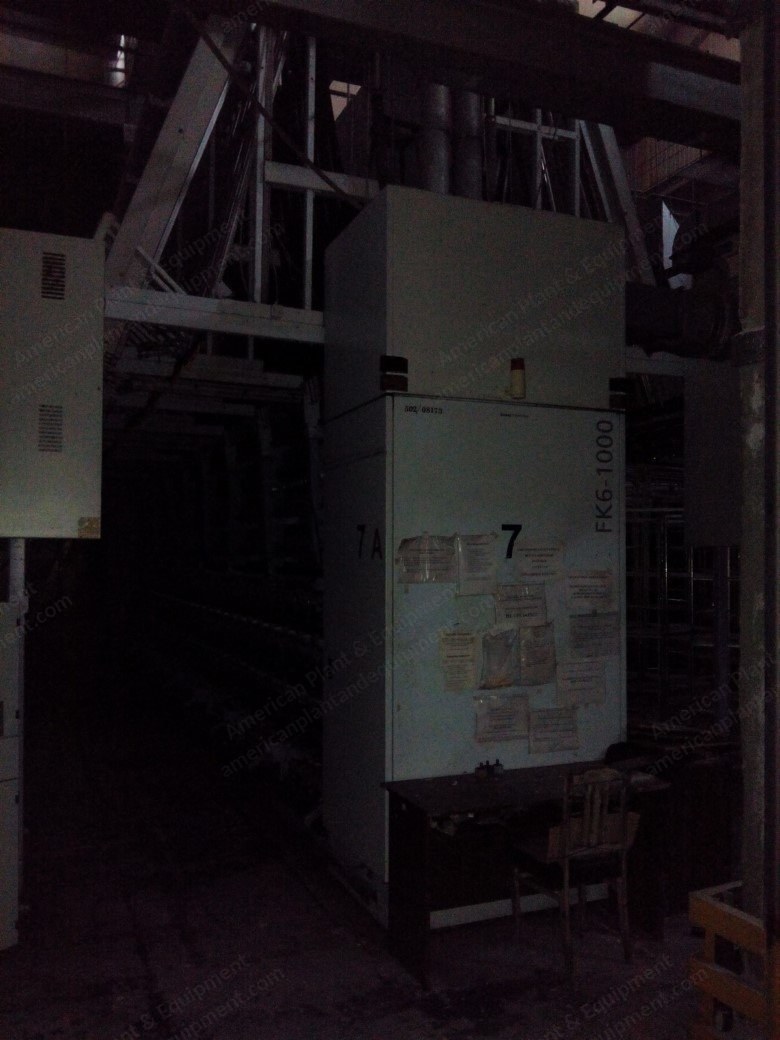 Barmag, FK6-1000, 2002, 216 Spindles, Texturizing Machine