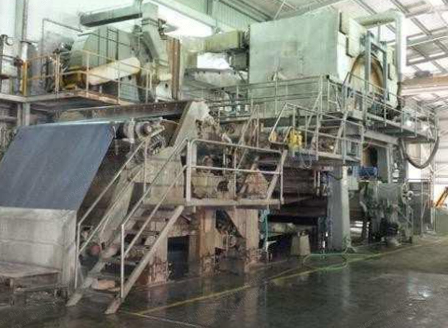 Complete Tissue Crescent Former Machine, 2600 to 2640mm, 10000 MT/Year, 850 m/min