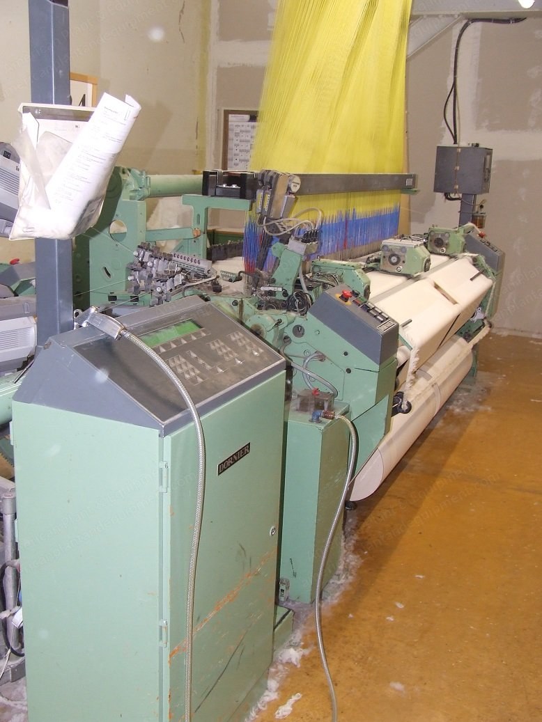 Dornier, HWV-8/J, 1990 to 1993, Rapier Looms, 1800mm to 2300mm, Jacquard
