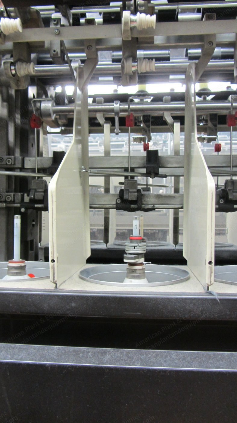 Volkmann, VTS-08, 1991, Two-for-One Twister, 196 Spindles, 6 to 7 Inch Feed, 6 Inch Exit