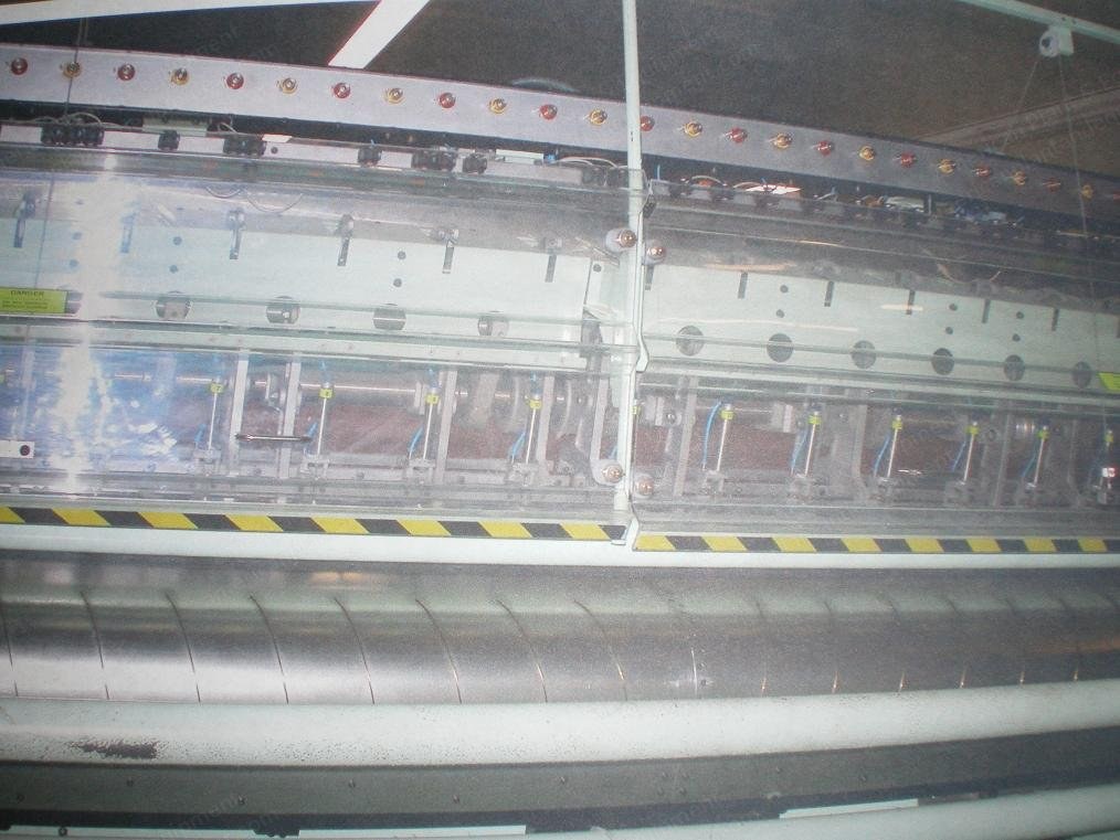 Meca, Techna, 1999, 115" (2921mm) Width, Rotating Hooks, with Spool Winder & Cross Cutter