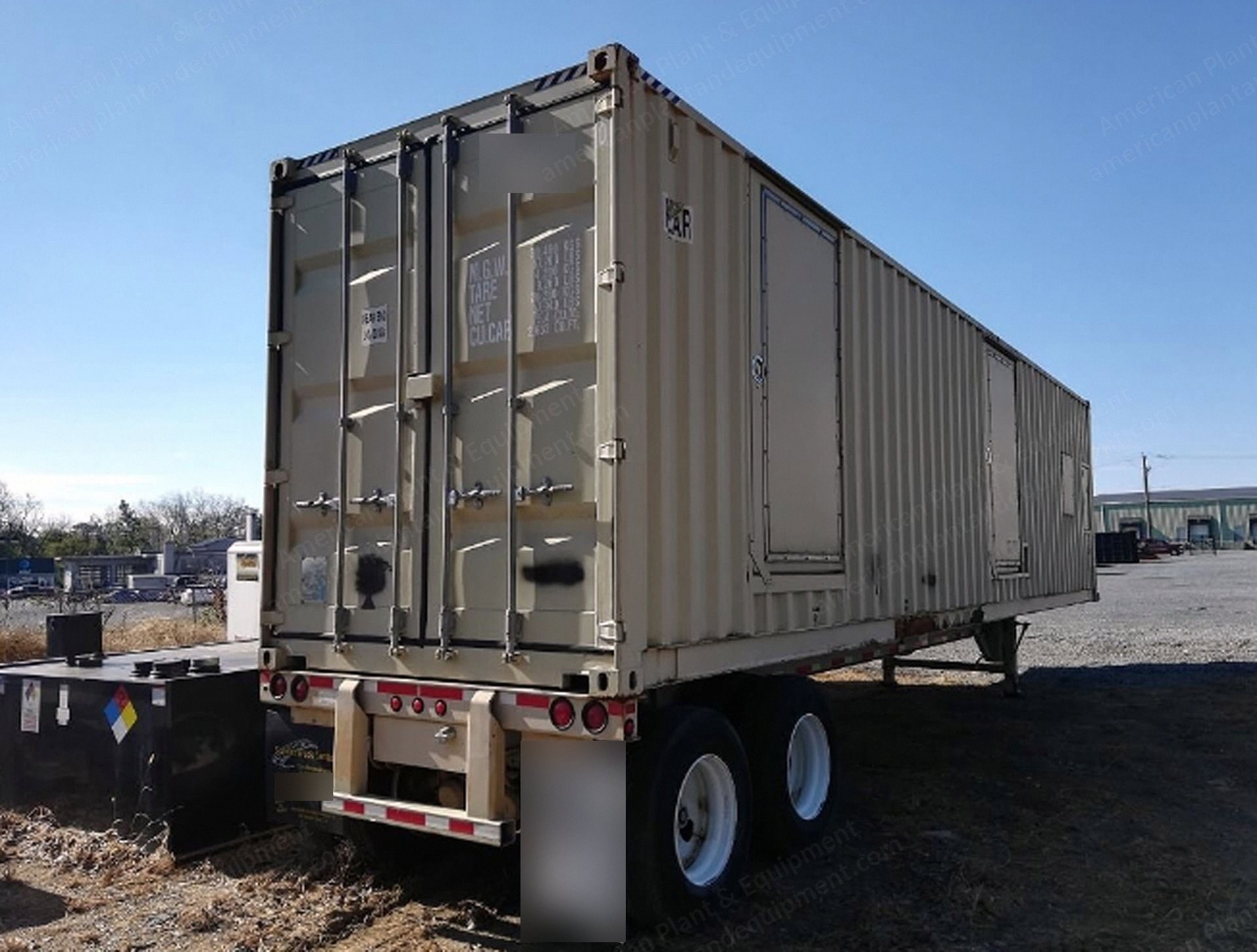 Cummins, QSK50, 2009, 1250 kW, 4160V, 60 Hz, Mobile Power Module
