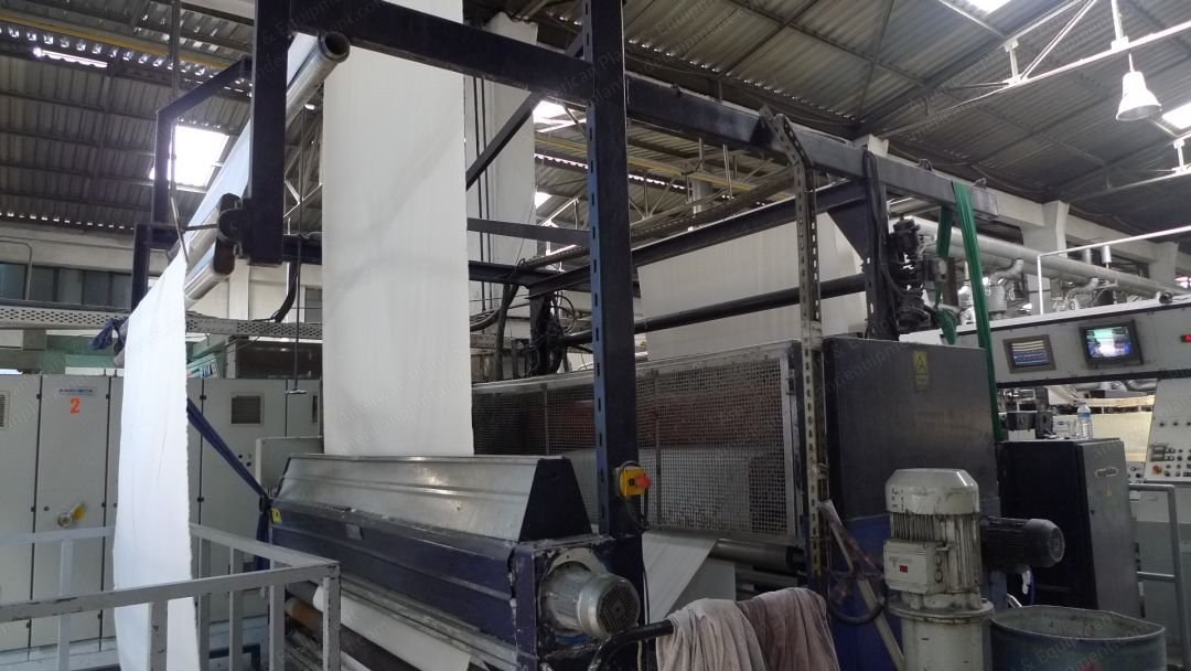 Babcock, Stenter, 1998, 2600mm Working Width, Horizontal Chain, Pin and Clip, Oil Heated