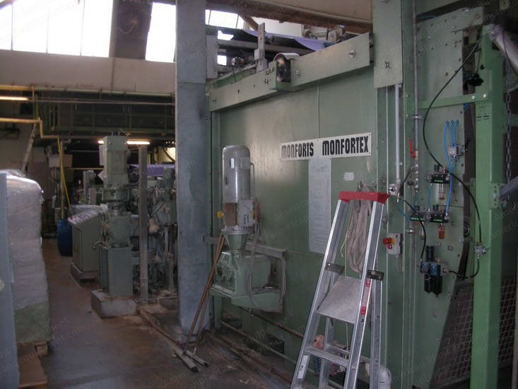 Monforts, Monfortex, 1991, 2600mm Roller Width, 2550mm Rubber Blanket Width