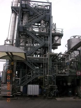 Complete Elastomer (Spandex) Multifilaments Extrusion Spinning Plant, 5,000,000 Tons/Year Capacity, 2 Polycondensation Lines