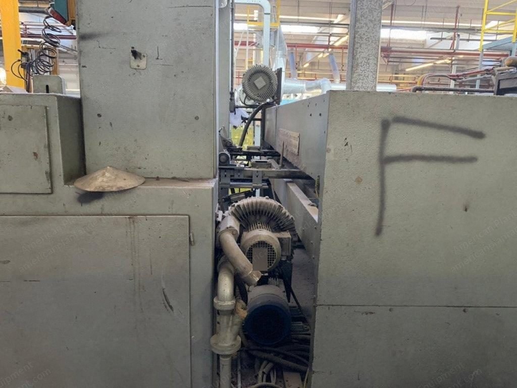 Bruckner Stenter, 1994, 2200mm Working Height, 6 Zones, Gas Heated, Vertical Pin/Clip Chain