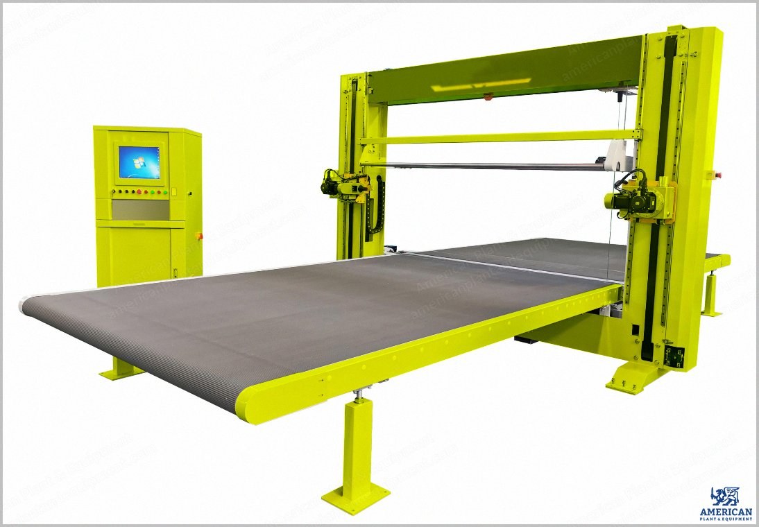 NovaStar, FN525, Double Blade Cutter, 2500x3x0.6mm Blade, 3000x2200x1300mm Max Block Size