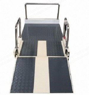 NovaStar, MH244, Portable Wheelchair Lift, 300kg Capacity, 600 to 1200mm Height, Aluminum