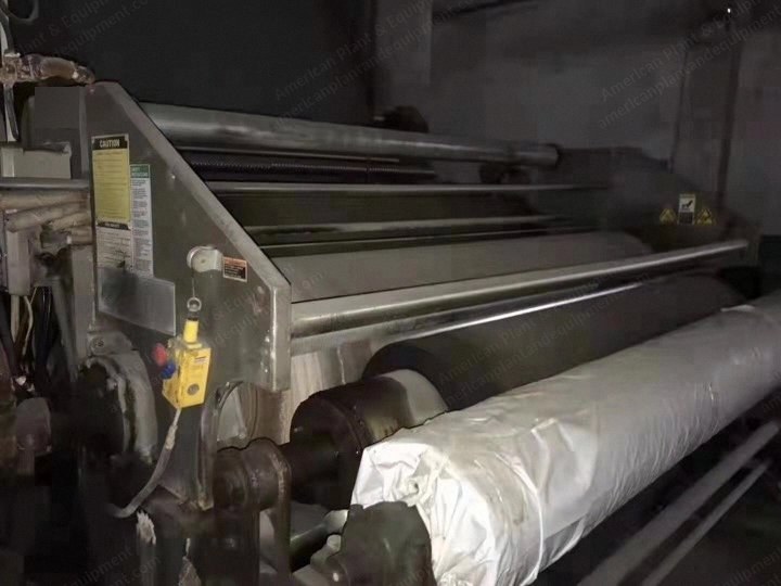 Morrison Sanforizing Machine, 2130mm Roller Width, 2005