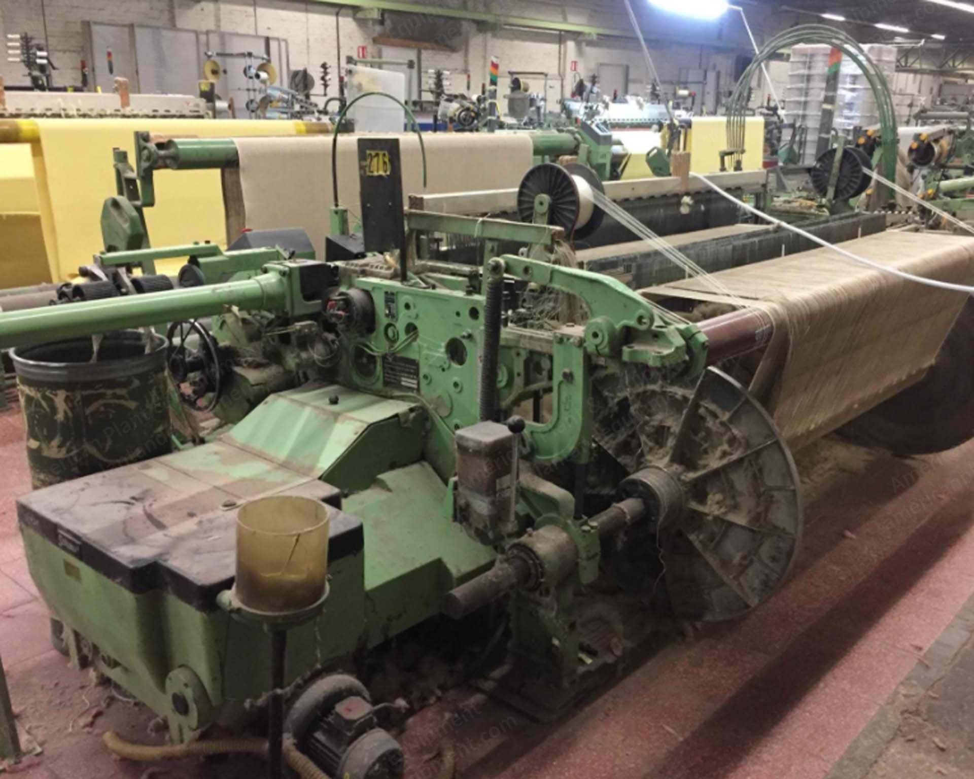 Dornier, HTV, 1988, Rapier Looms, Width 2400mm, Staubli Dobby 2232, 24 Shafts