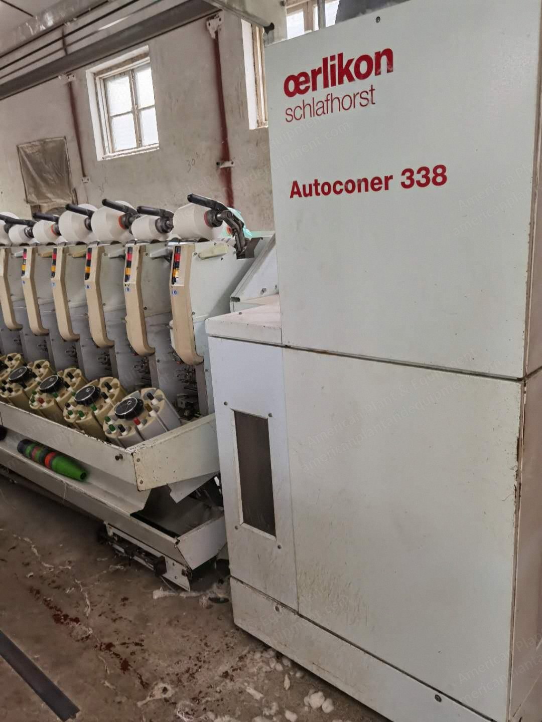 Schlafhorst, 338 Autoconer, 2008, 60 Spindles, Quantum 2 Clearer