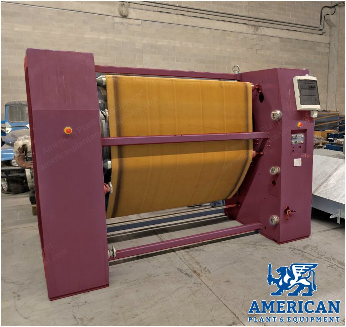 Transmatic, Felt Calender Machine, 2018, For Transfer Printing On Fabrics