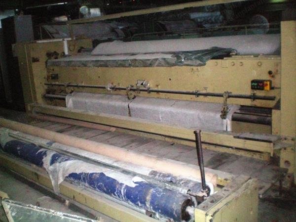 Malimo, Malivlies 14015/A, 1987, Nonwoven Line, 3600mm Working Width, Befama Card 2500mm